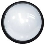 12W LED WHITE ROUND BULKHEAD