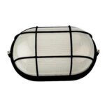 Oval Bulkhead with White Grid